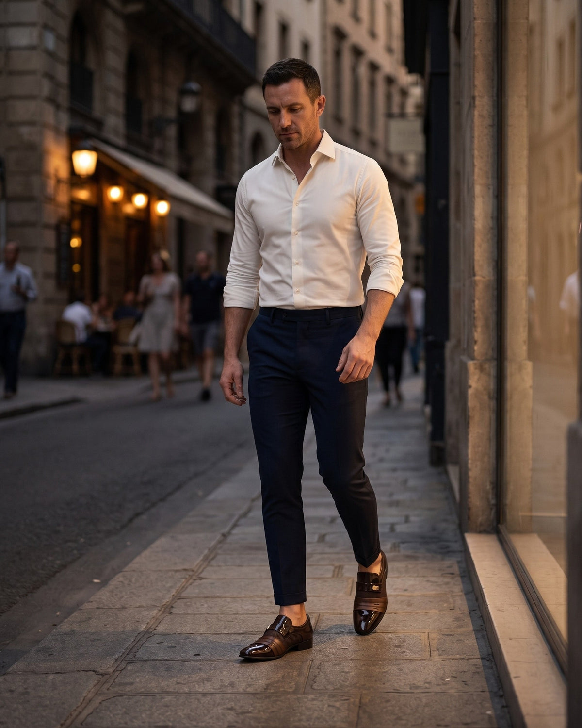Fausto | Chaussures Monk Strap Élégantes