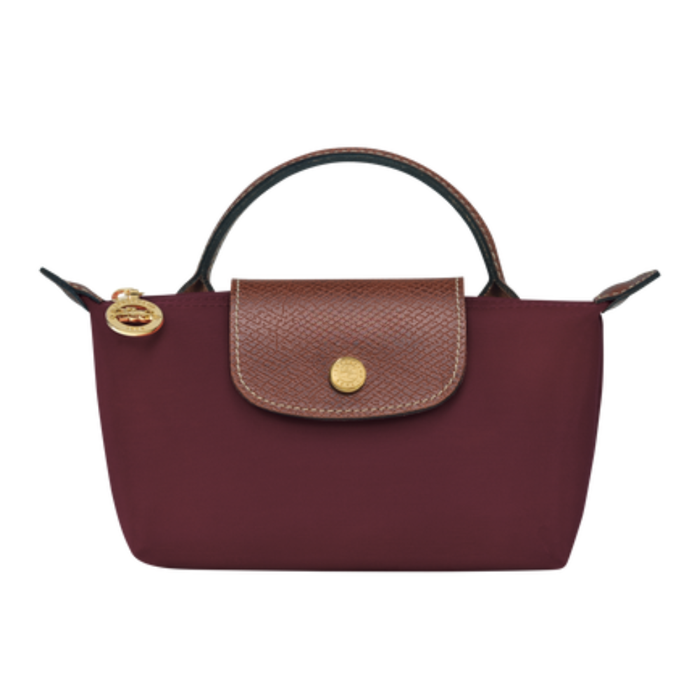 Mini sac Élan bordeaux / Bandoulière incluse