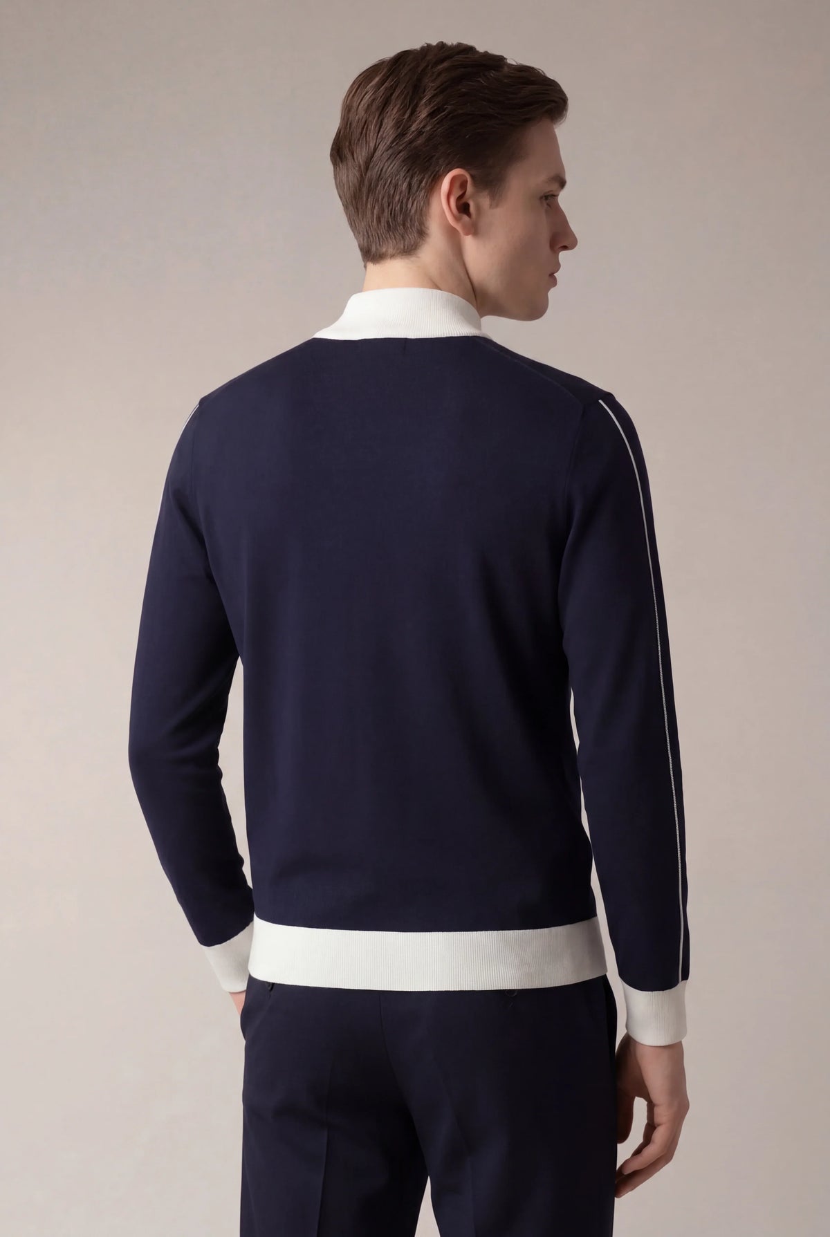 Cardigan Santiono bleu marine