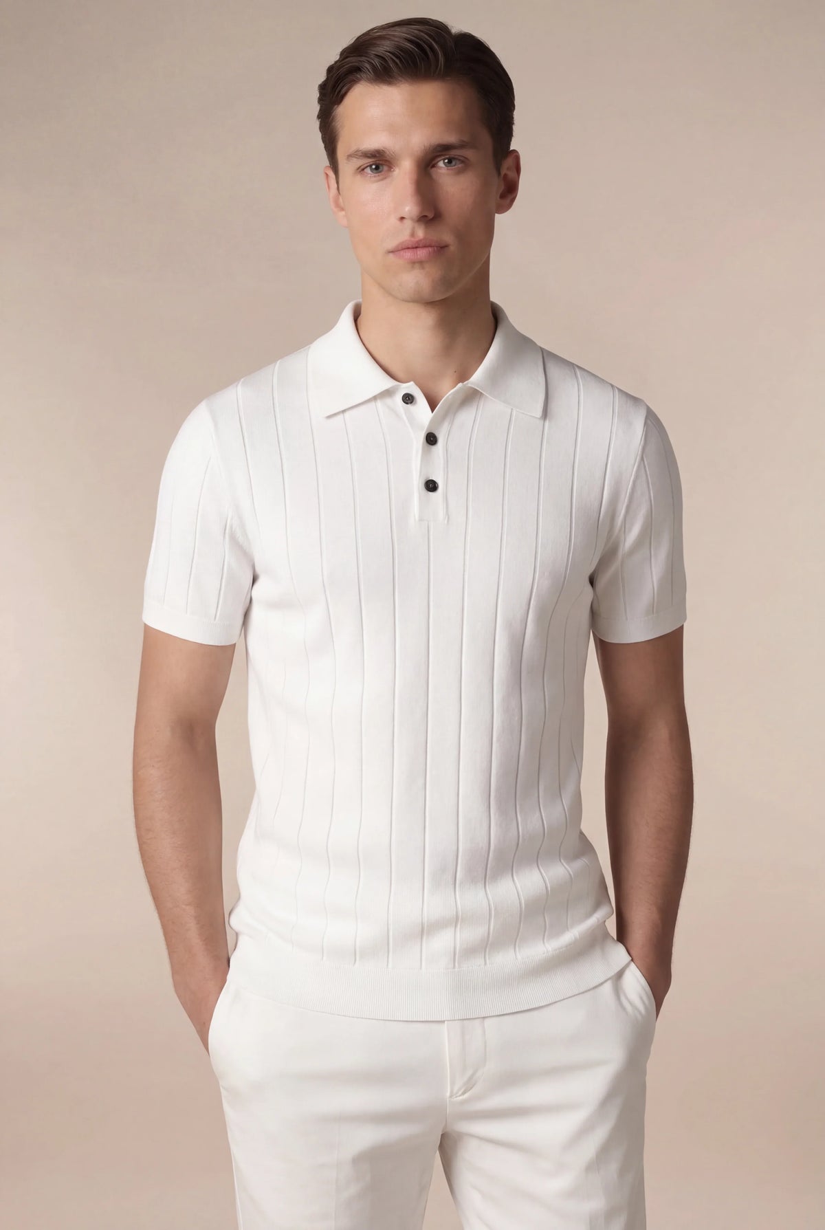 Polo Cassiano blanc
