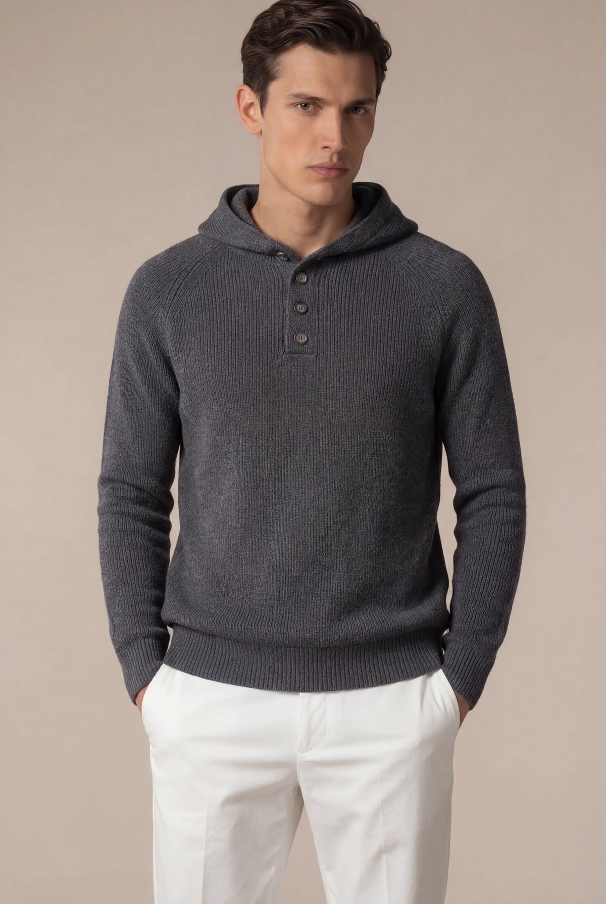 Pull en maille Nobi gris