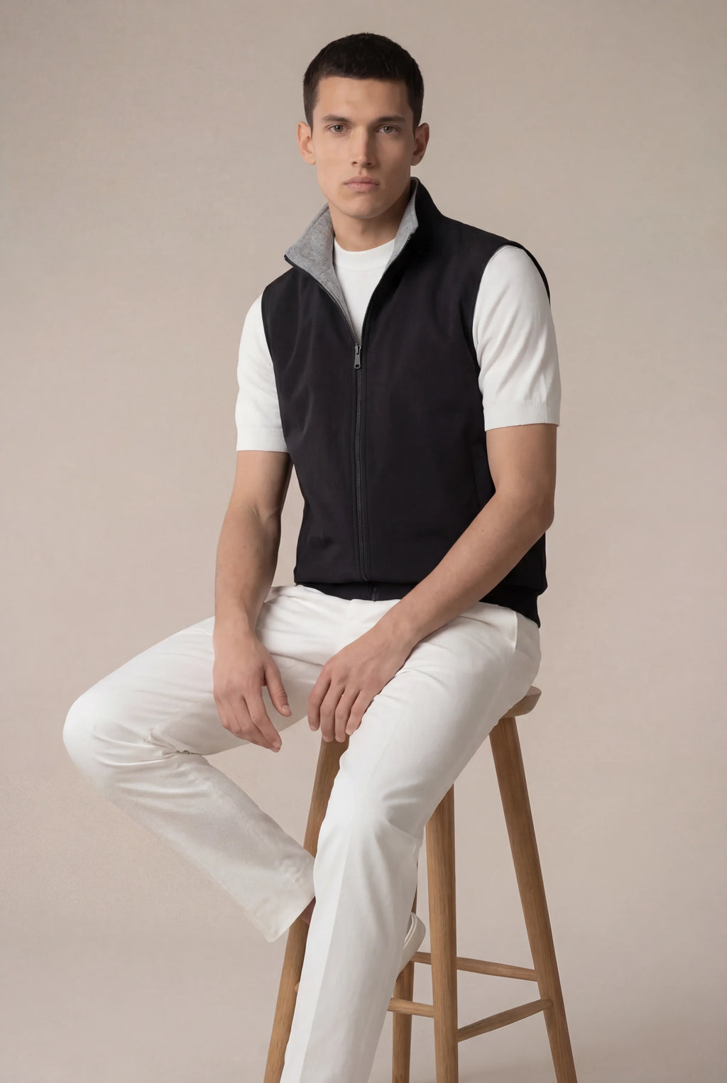Gilet thermique noir