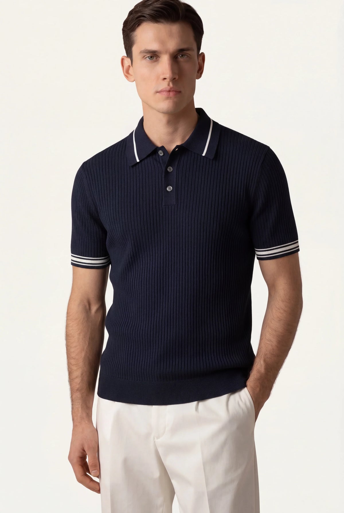 Polo Mercurial bleu marine