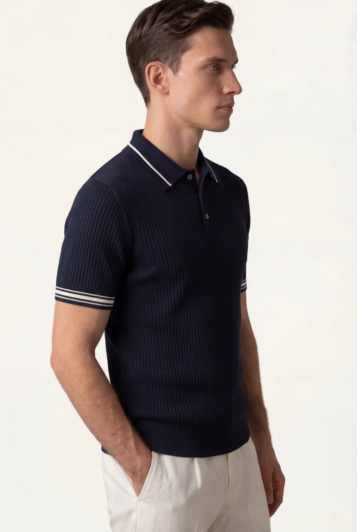 Polo Mercurial bleu marine