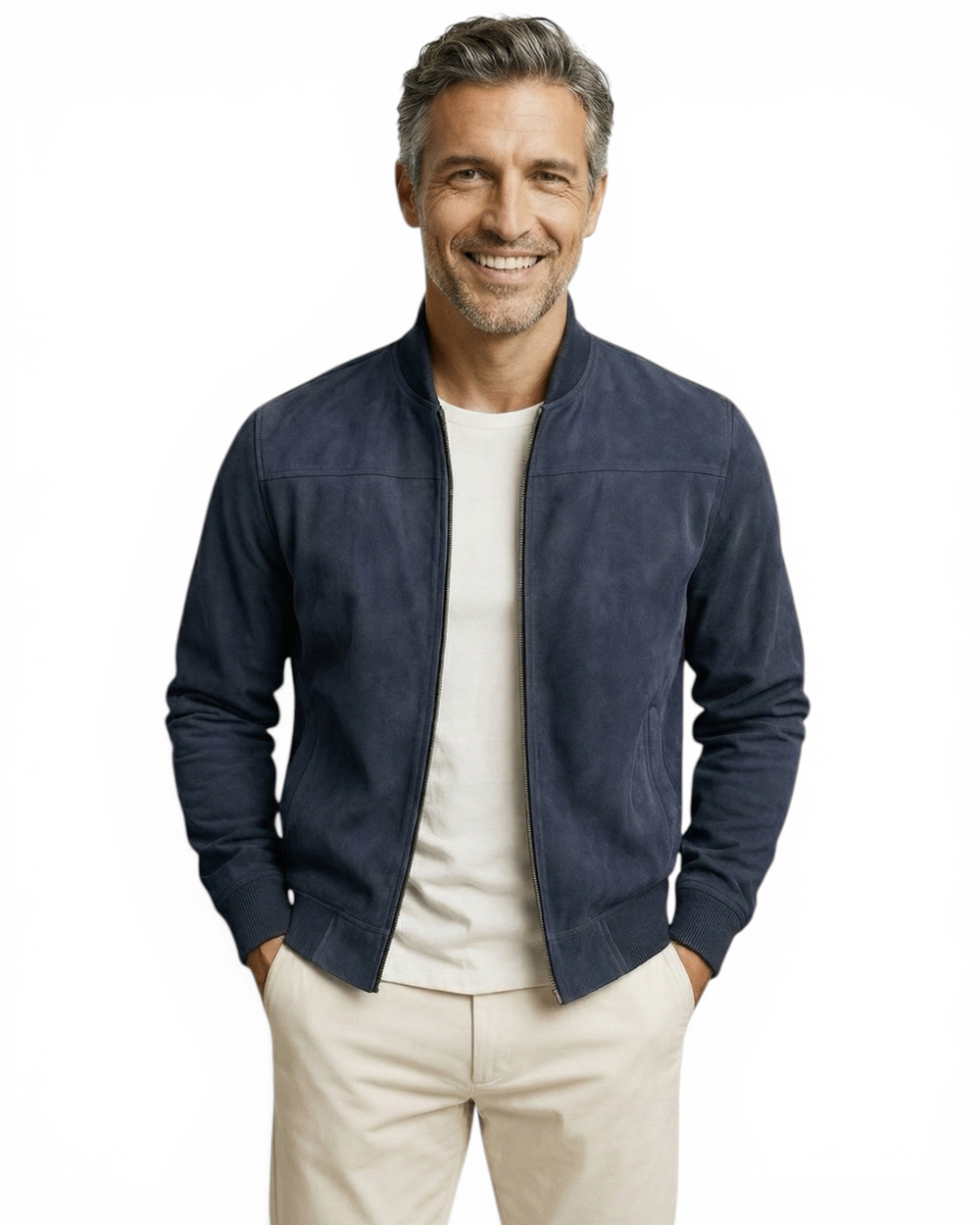 Valerio | Veste en daim artisanale