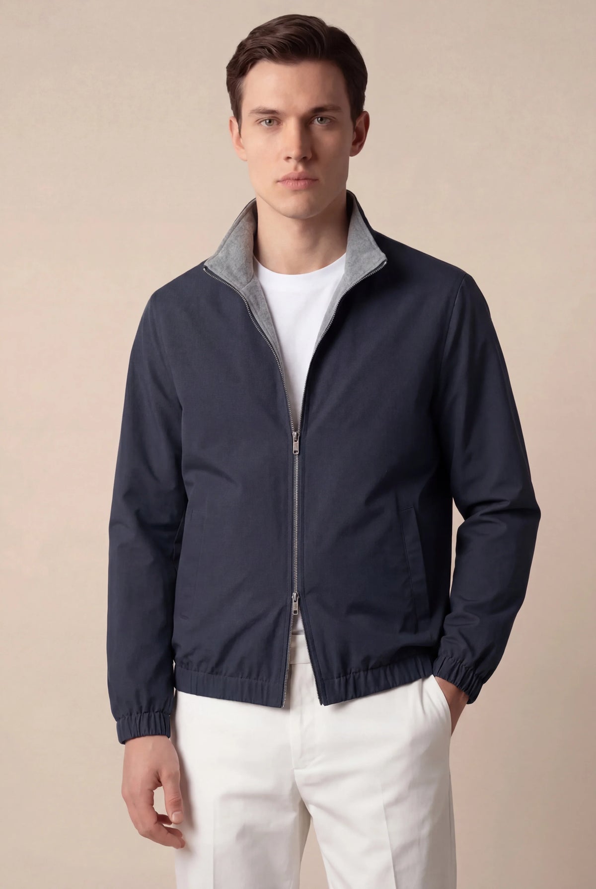 Veste technique bleu marine