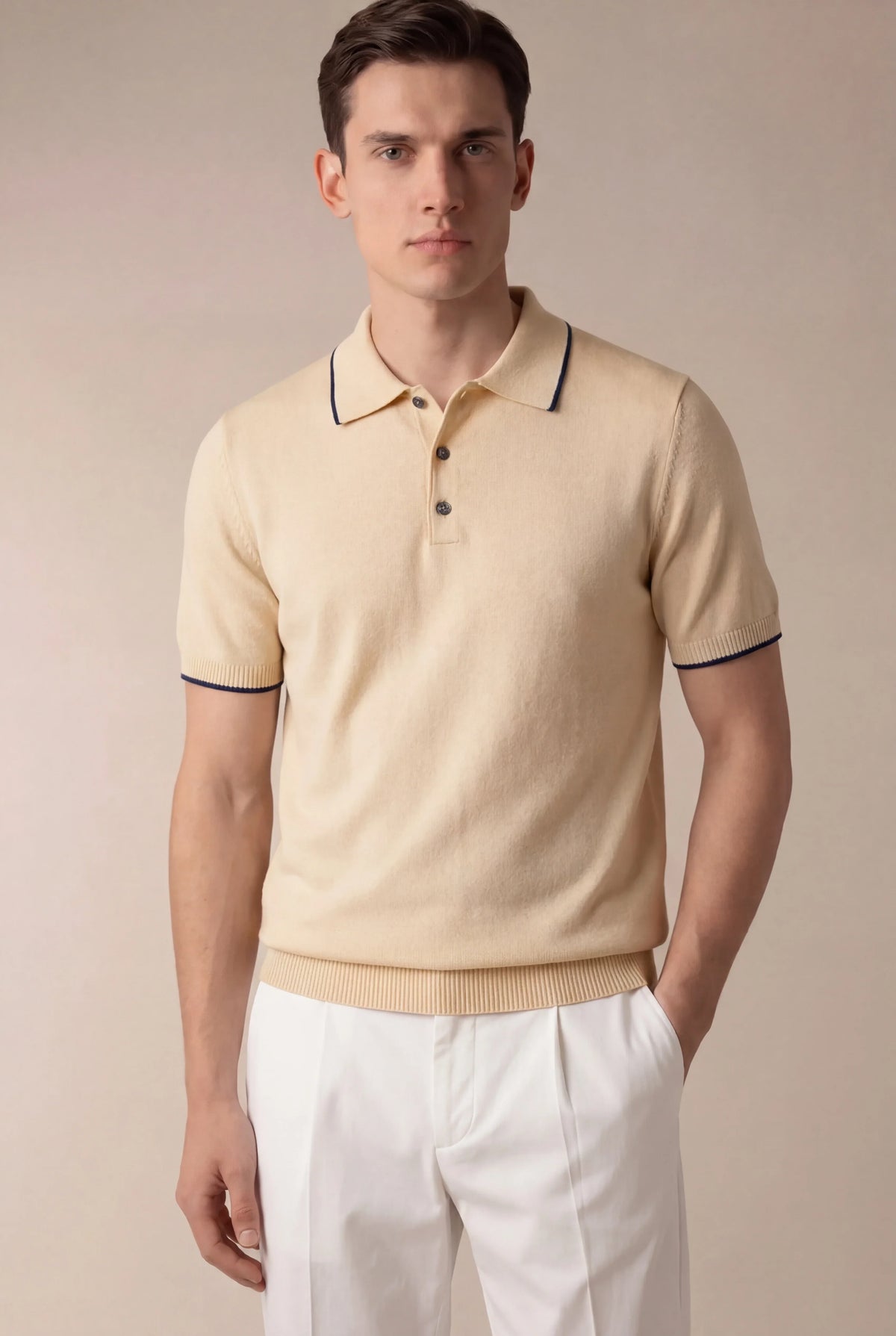 Polo Preditor beige