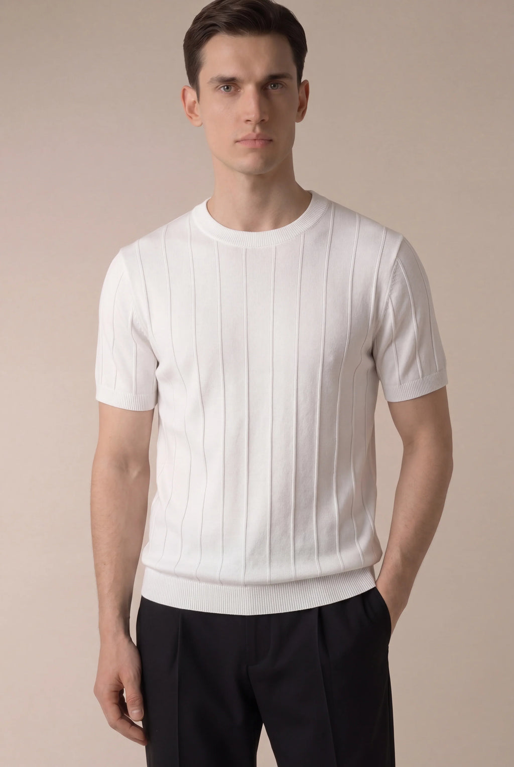 T-shirt blanc élégant