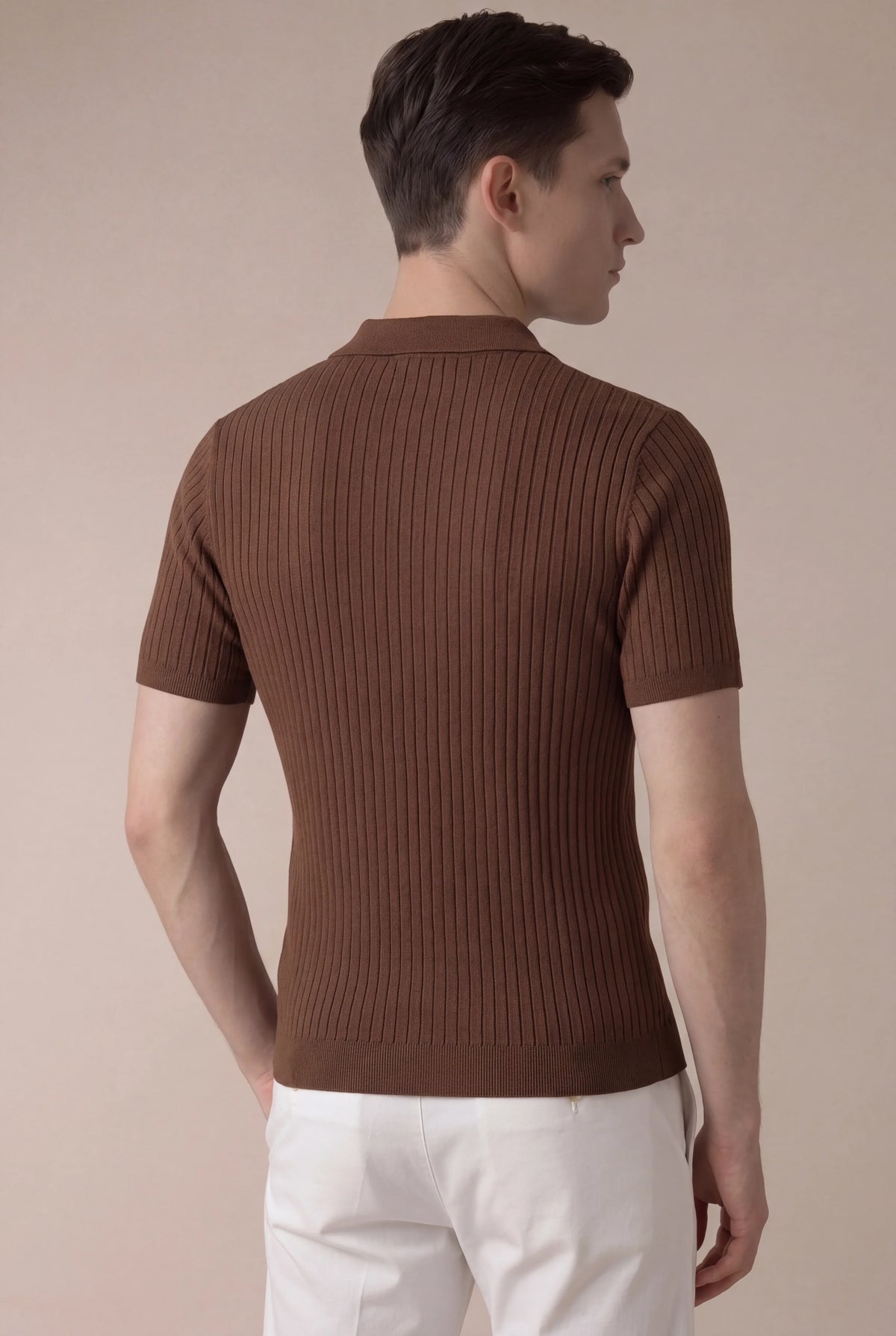 Polo Cortina marron