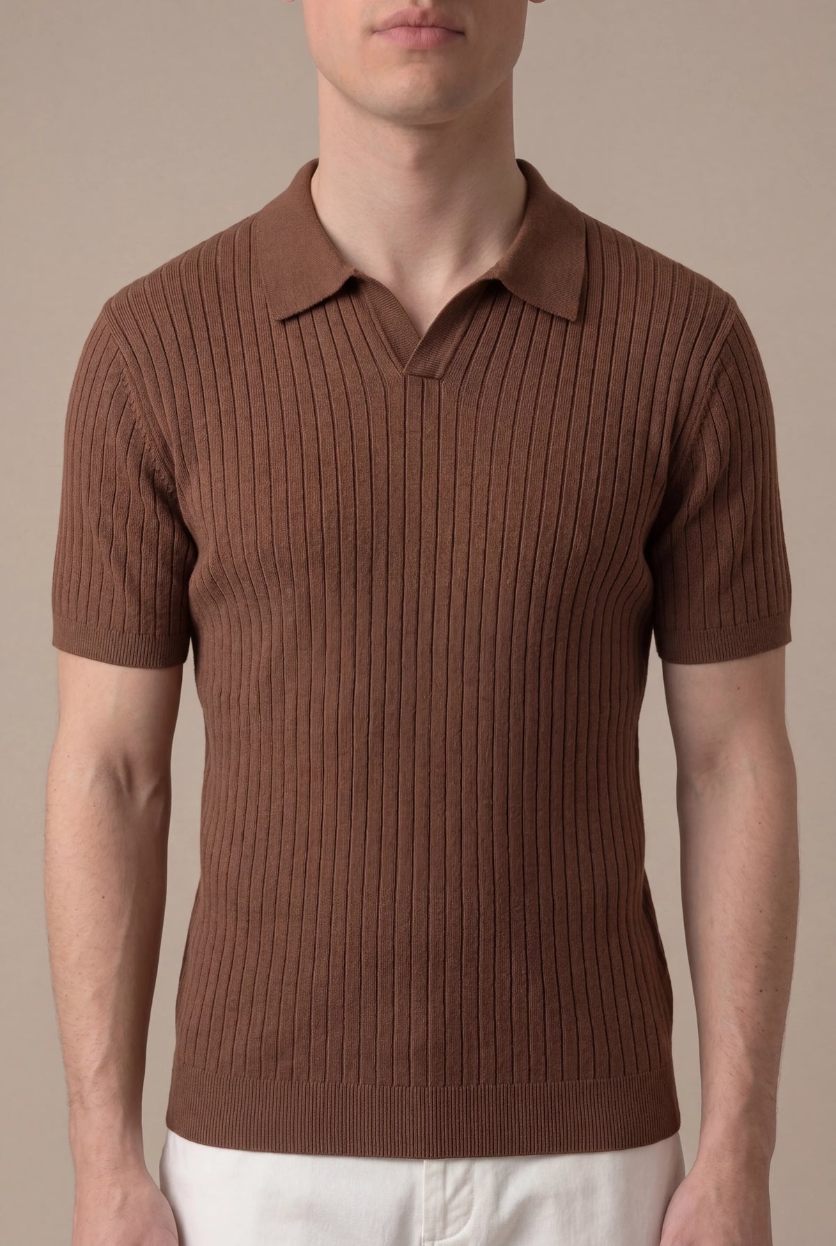 Polo Cortina marron