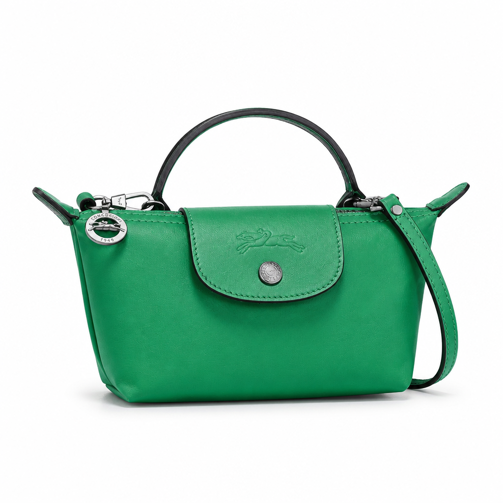MINI SAC EN CUIR | VERT