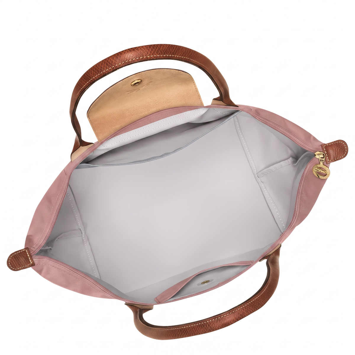 Sac cabas moyen | rose plat