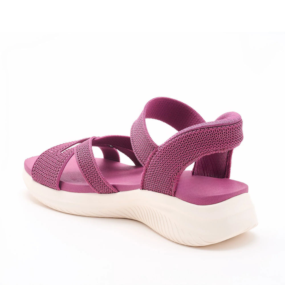 VELIA™ ┃ Sandales Ultra Flex à semelle compensée rembourrée
