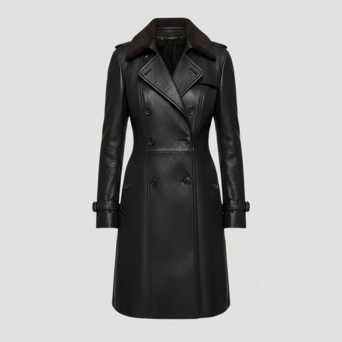 LENA™ | MANTEAU EN CUIR