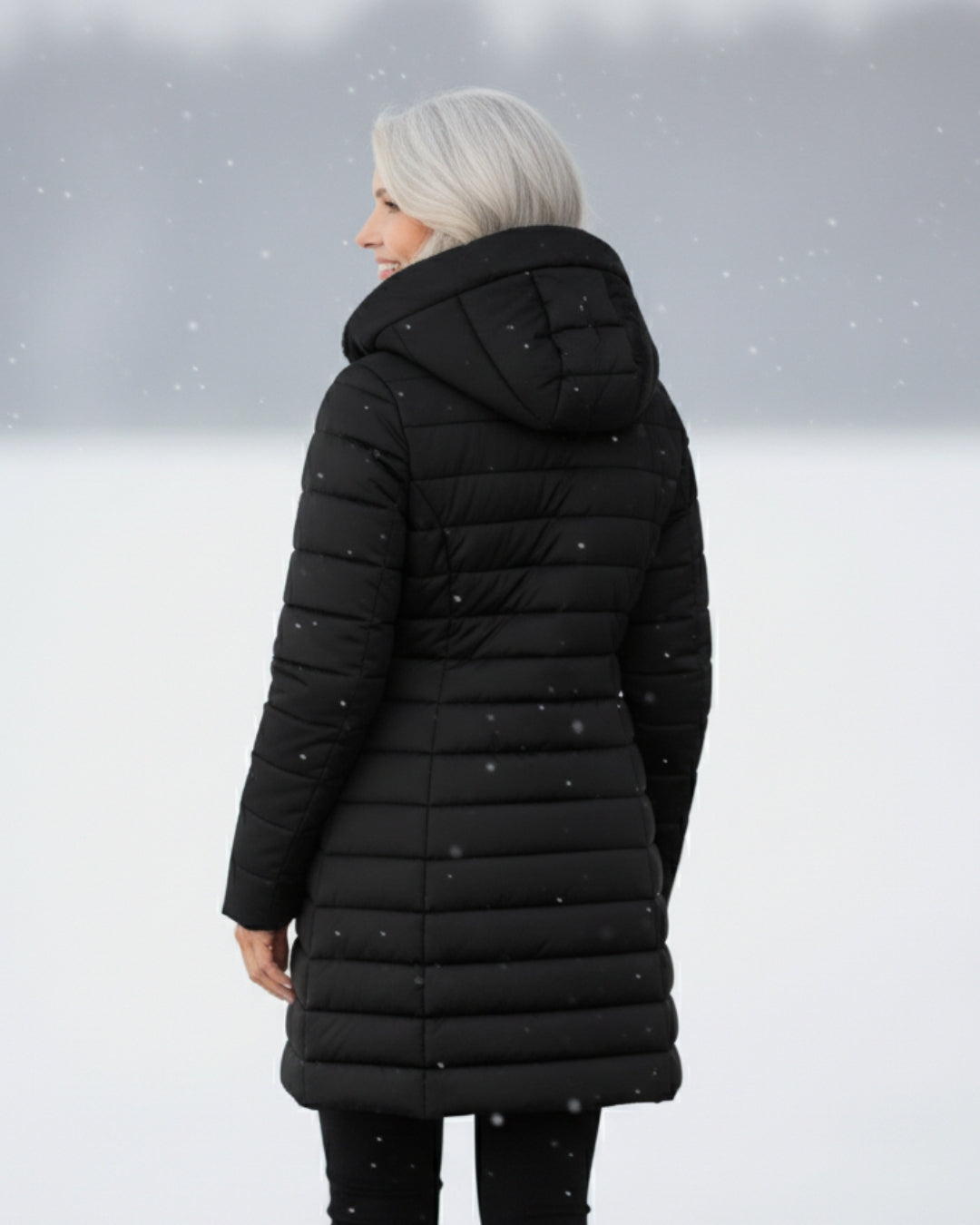Manteau matelassé doublé polaire