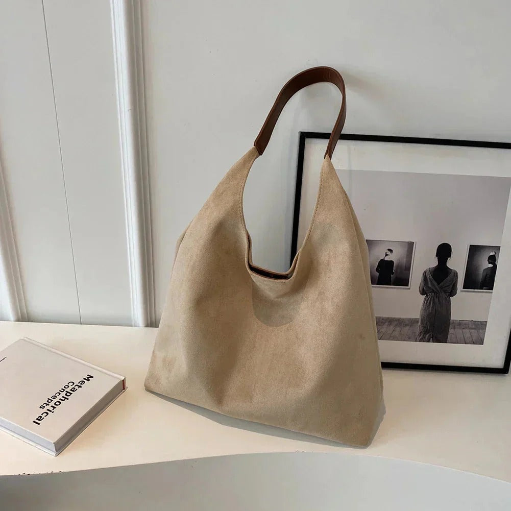 Sac hobo en cuir souple