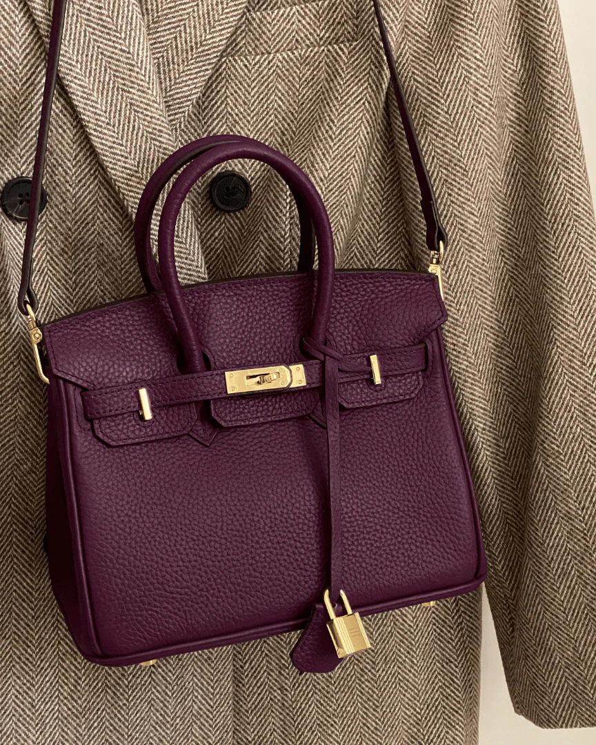 Sac élégant de type Birkin