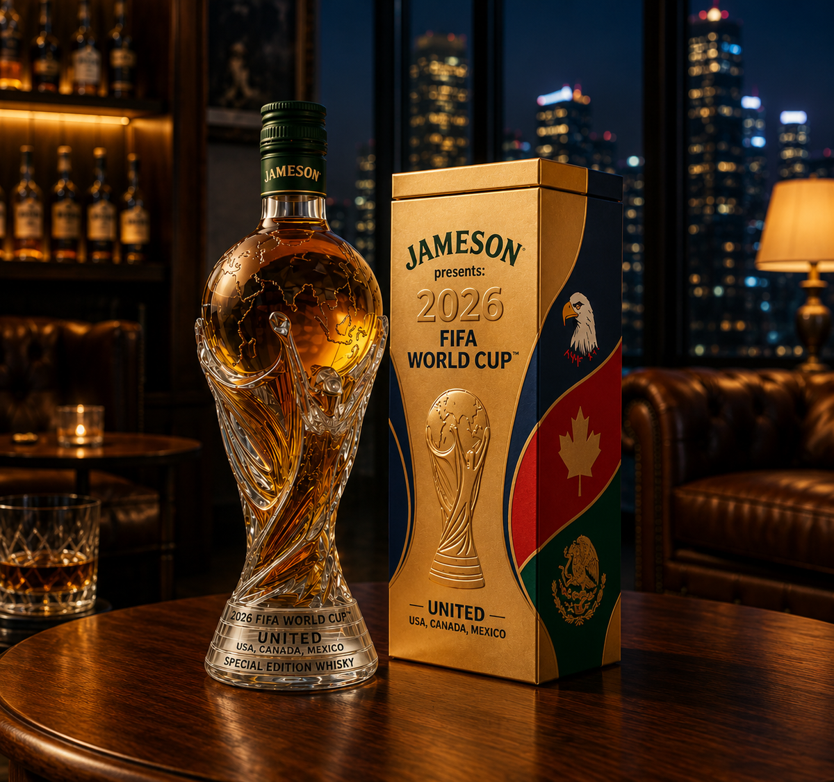 Carafe à whisky - Édition Coupe du Monde 2026
