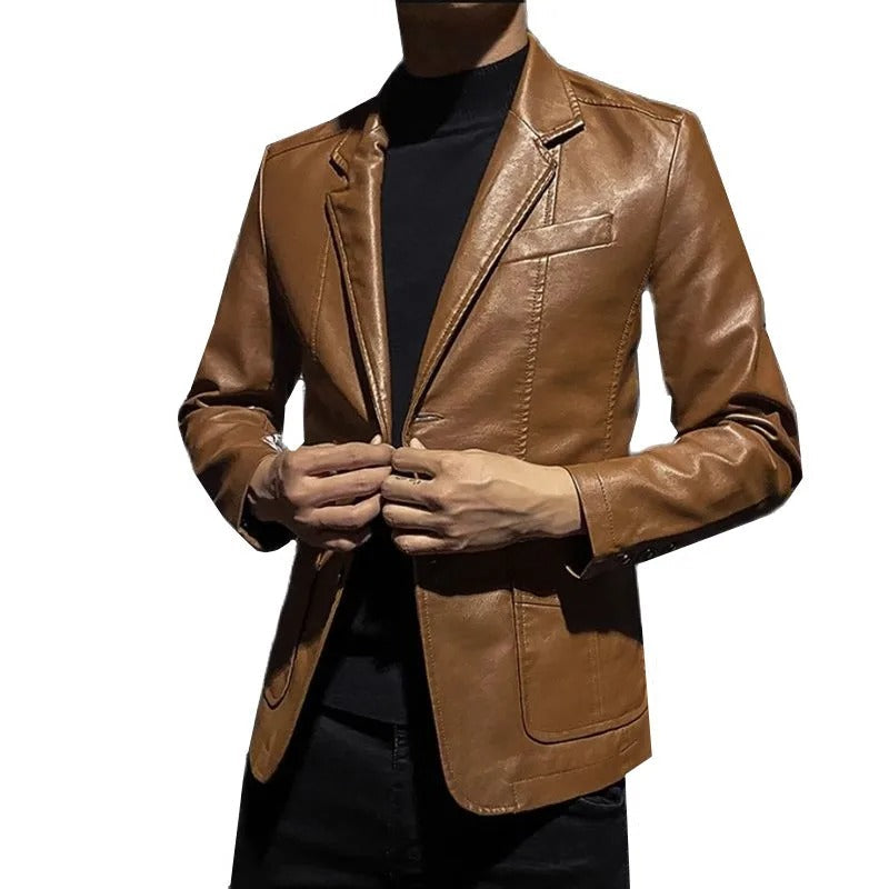 Jacopo | Veste en cuir business casual