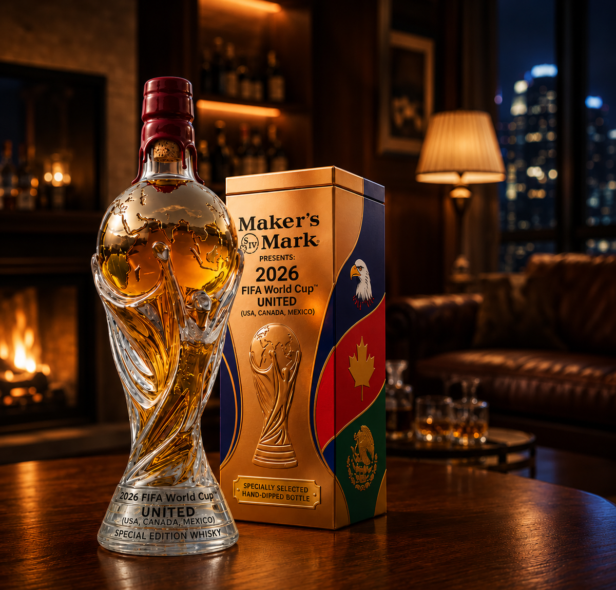 Carafe à whisky - Édition Coupe du Monde 2026
