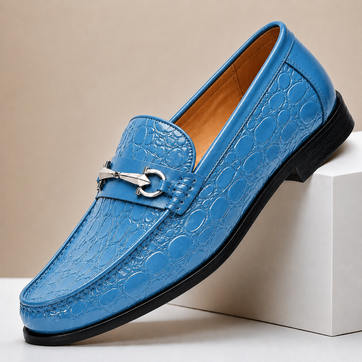 Mocassins Dorvaro en Cuir Embossé