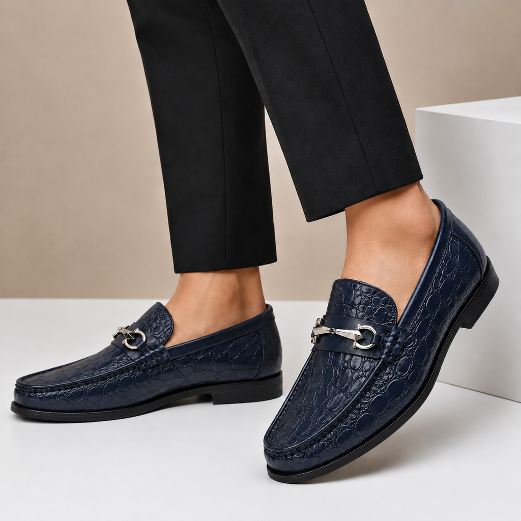 Mocassins Dorvaro en Cuir Embossé
