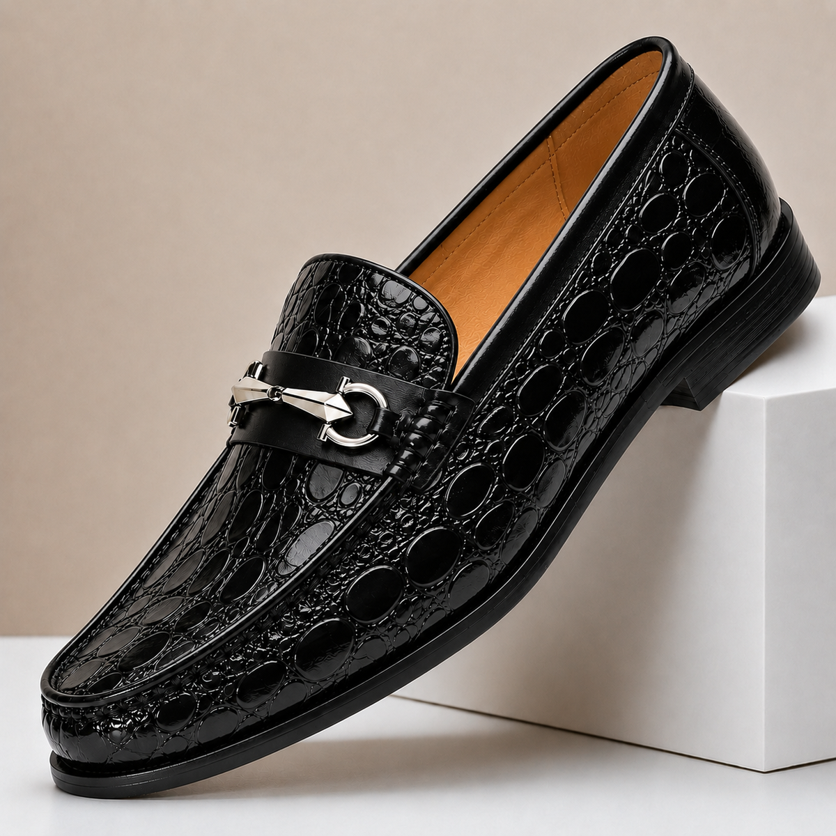 Mocassins Dorvaro en Cuir Embossé
