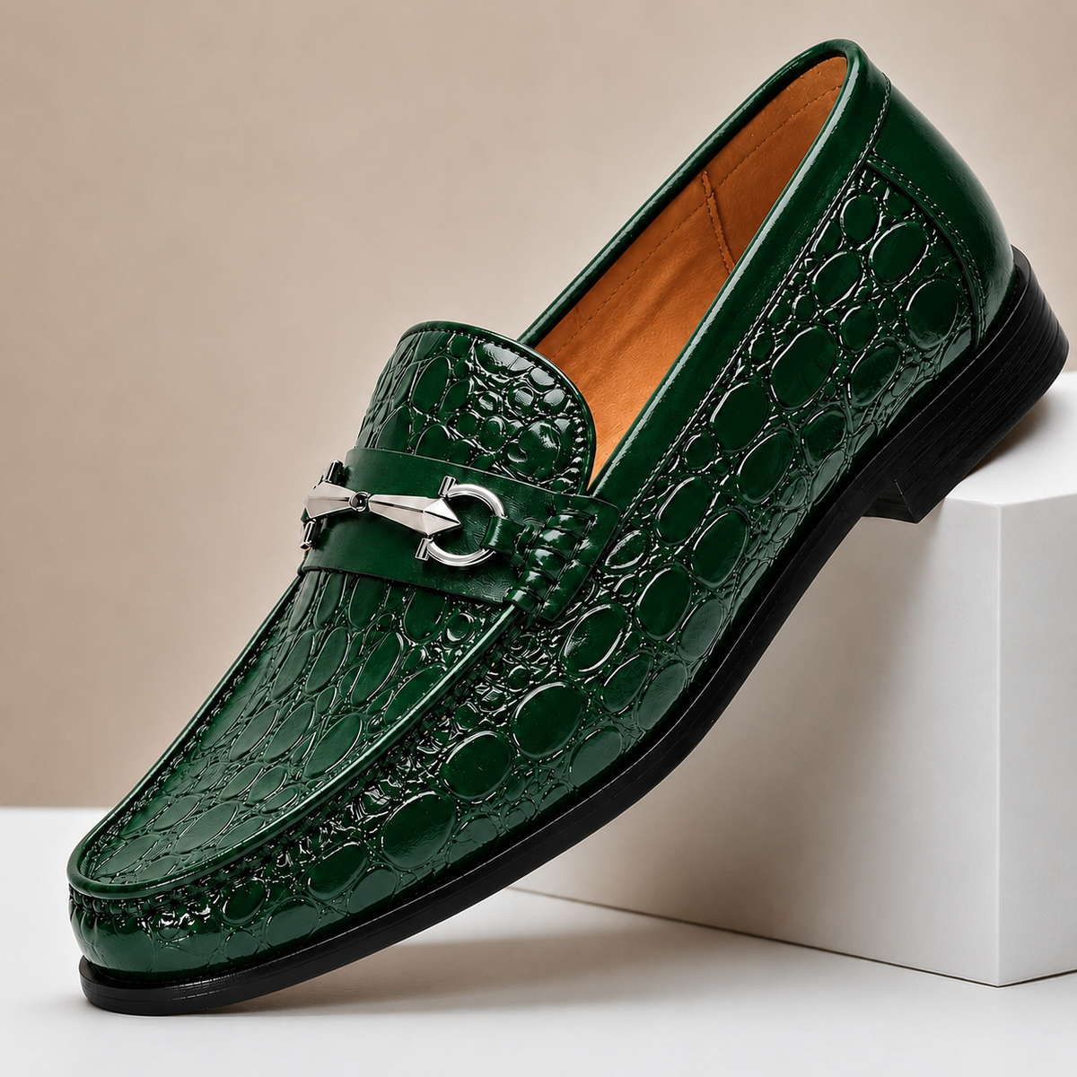 Mocassins Dorvaro en Cuir Embossé