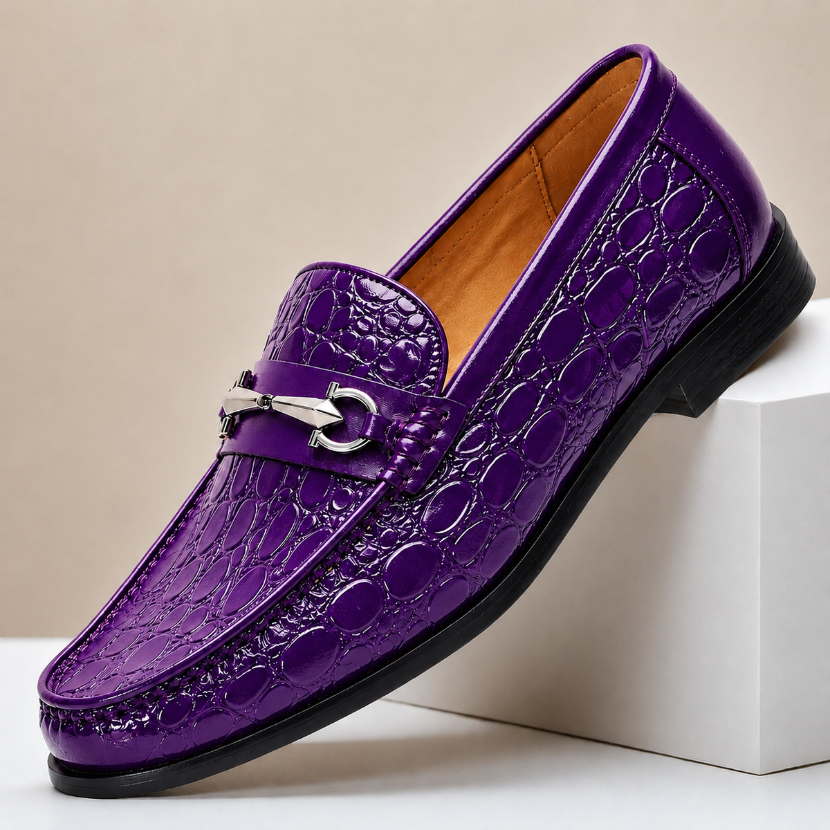 Mocassins Dorvaro en Cuir Embossé