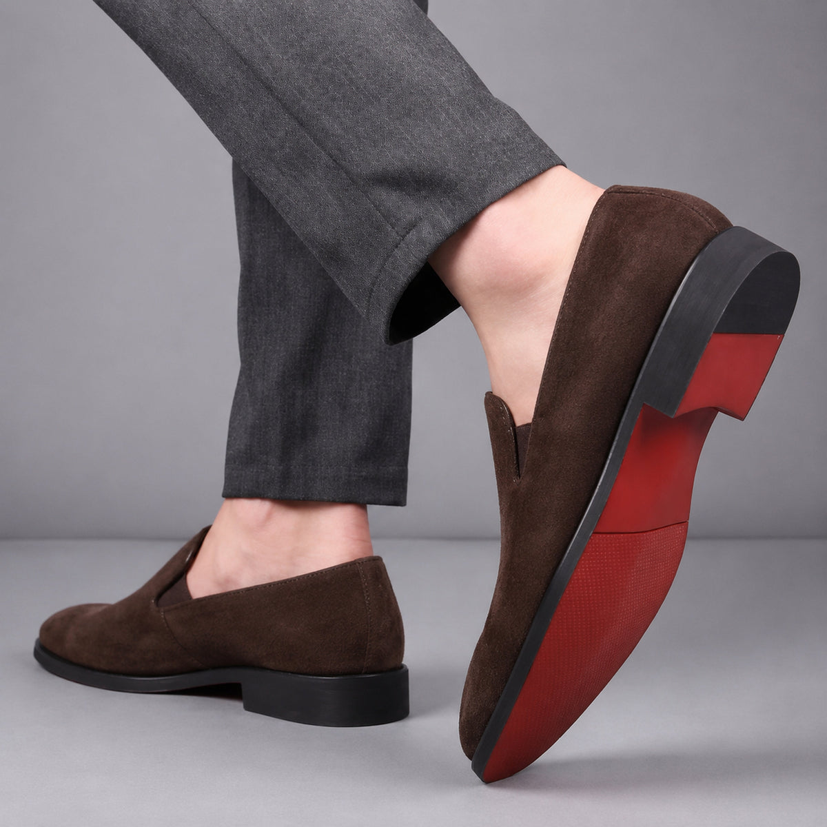 Mocassins Milano Signature en Daim Italien