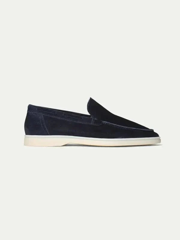 Mocassin Classique en Daim – Vert olive