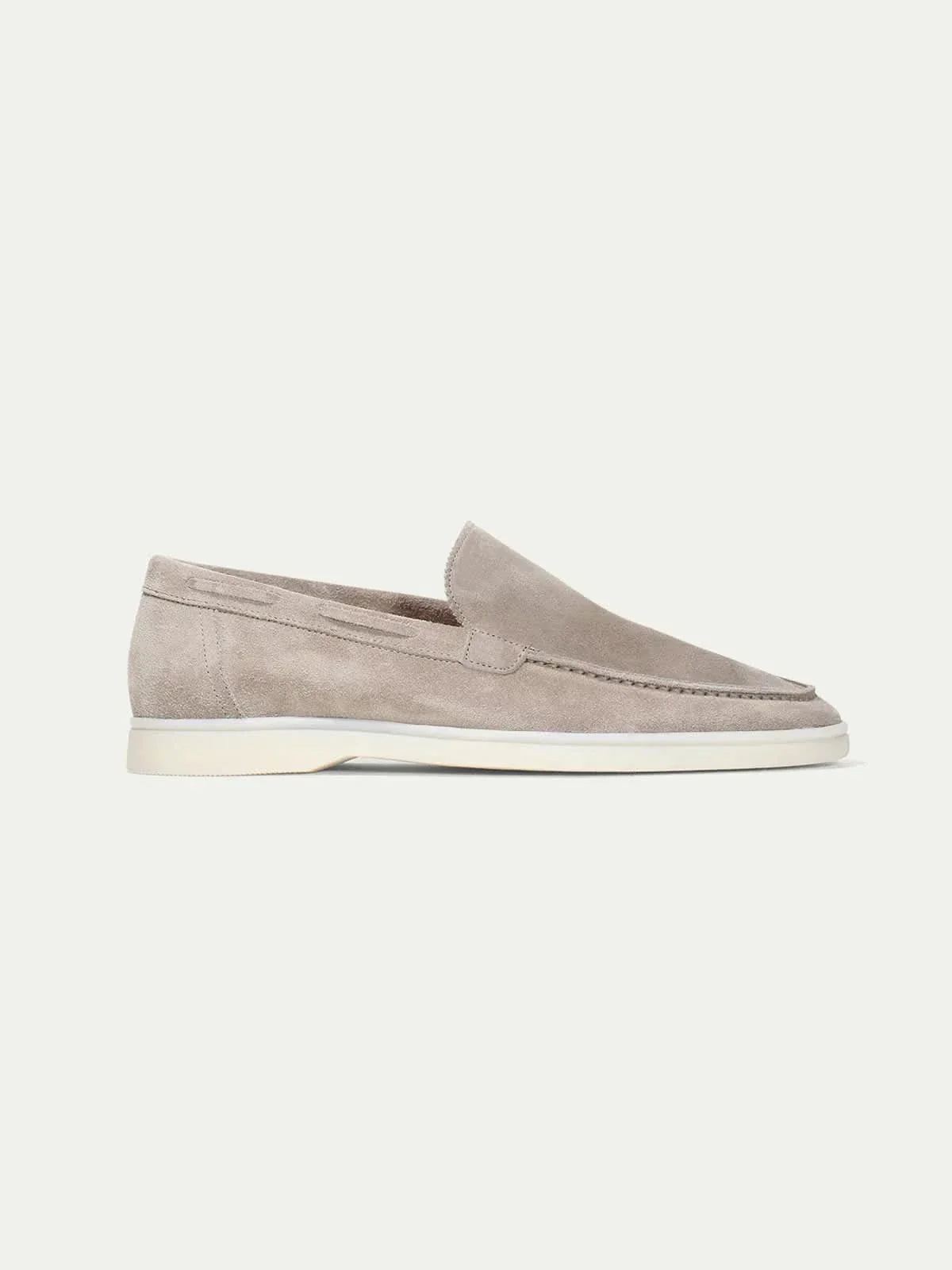 Mocassin Classique en Daim – Beige