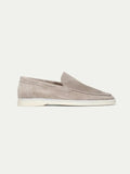 Mocassin Classique en Daim – Gris clair