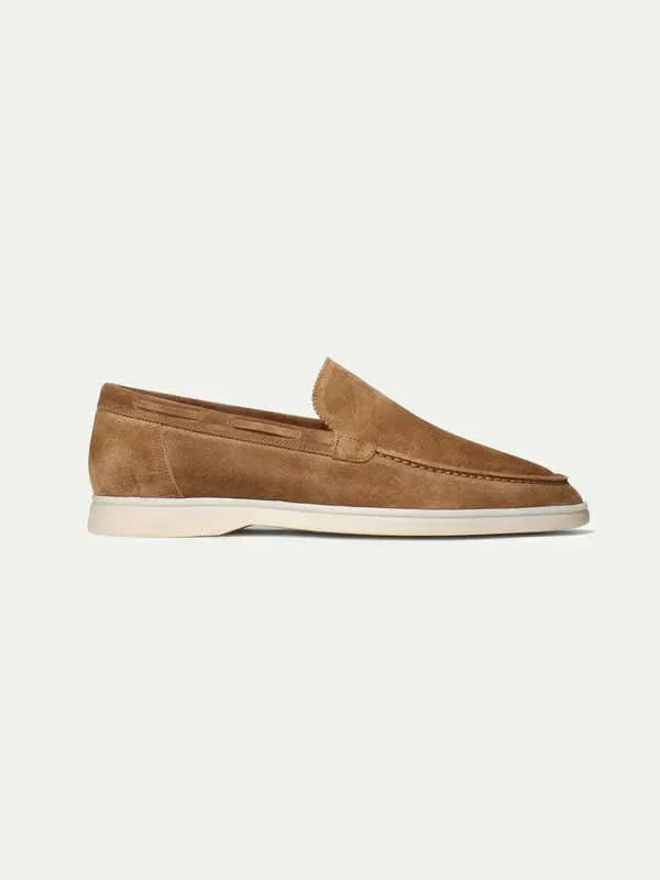 Mocassin Classique en Daim – Sable