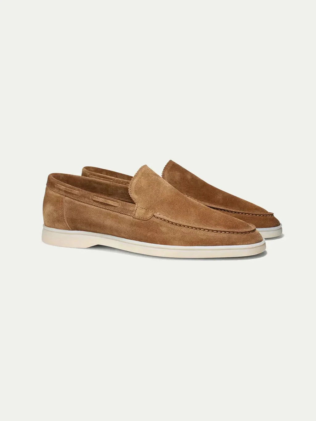 Mocassin Classique en Daim – Sable