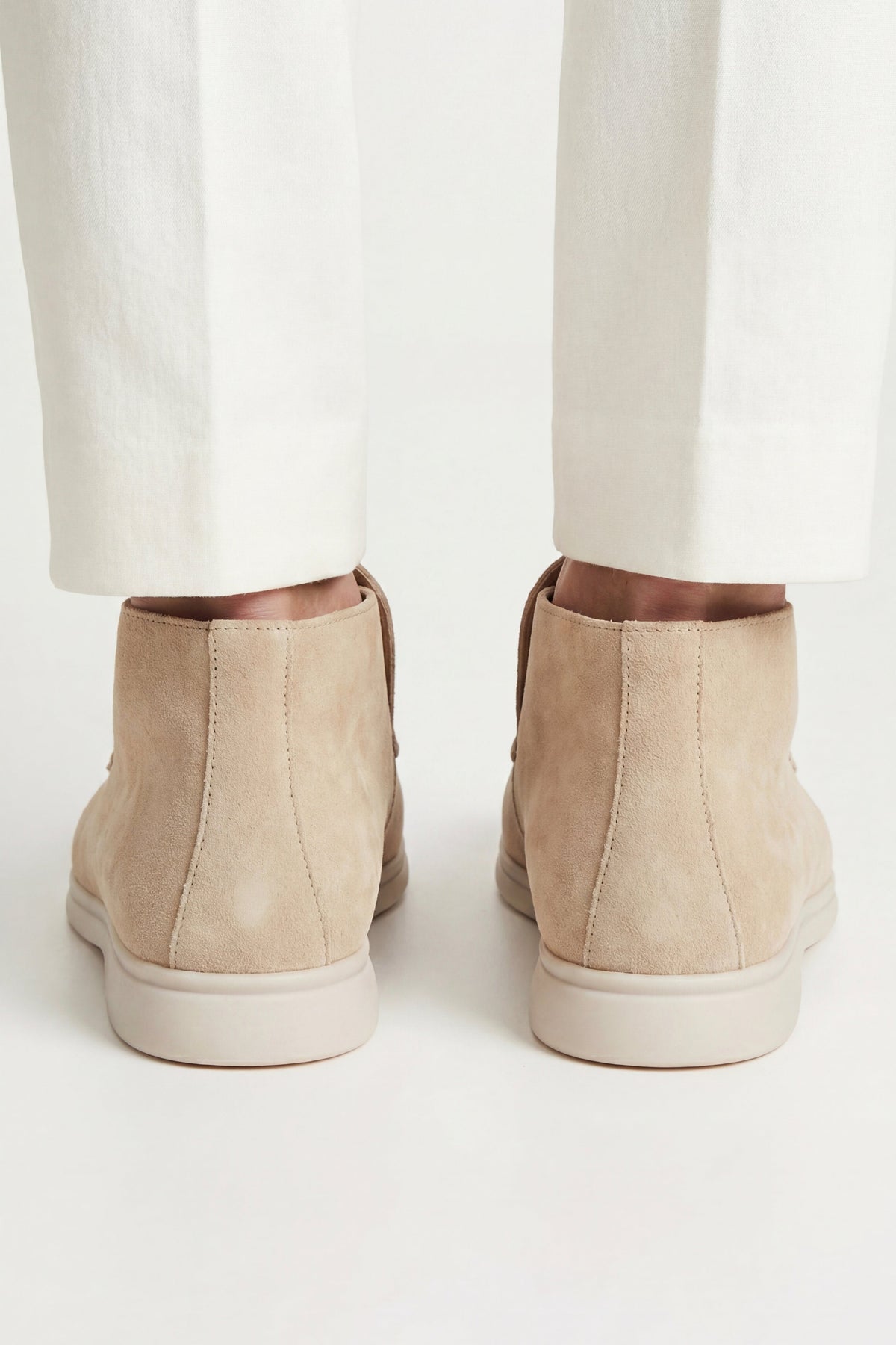 Mocassin Monaco en Daim – Beige