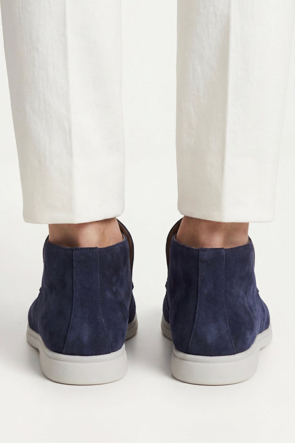 Mocassin Monaco en Daim – Bleu marine