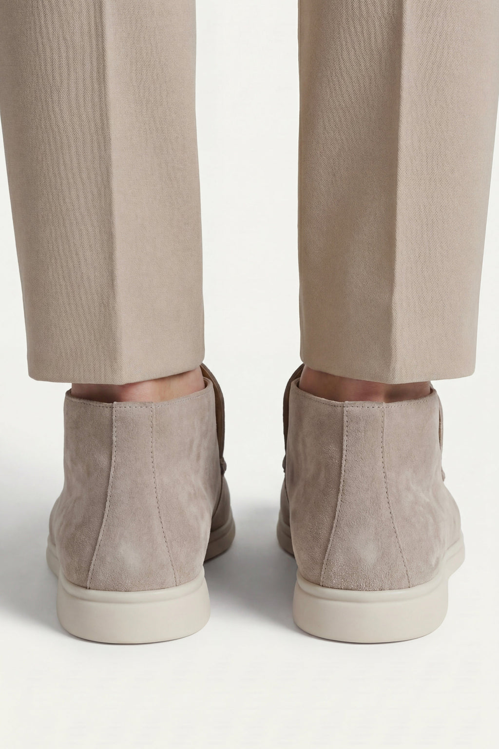 Mocassin Monaco en Daim – Taupe