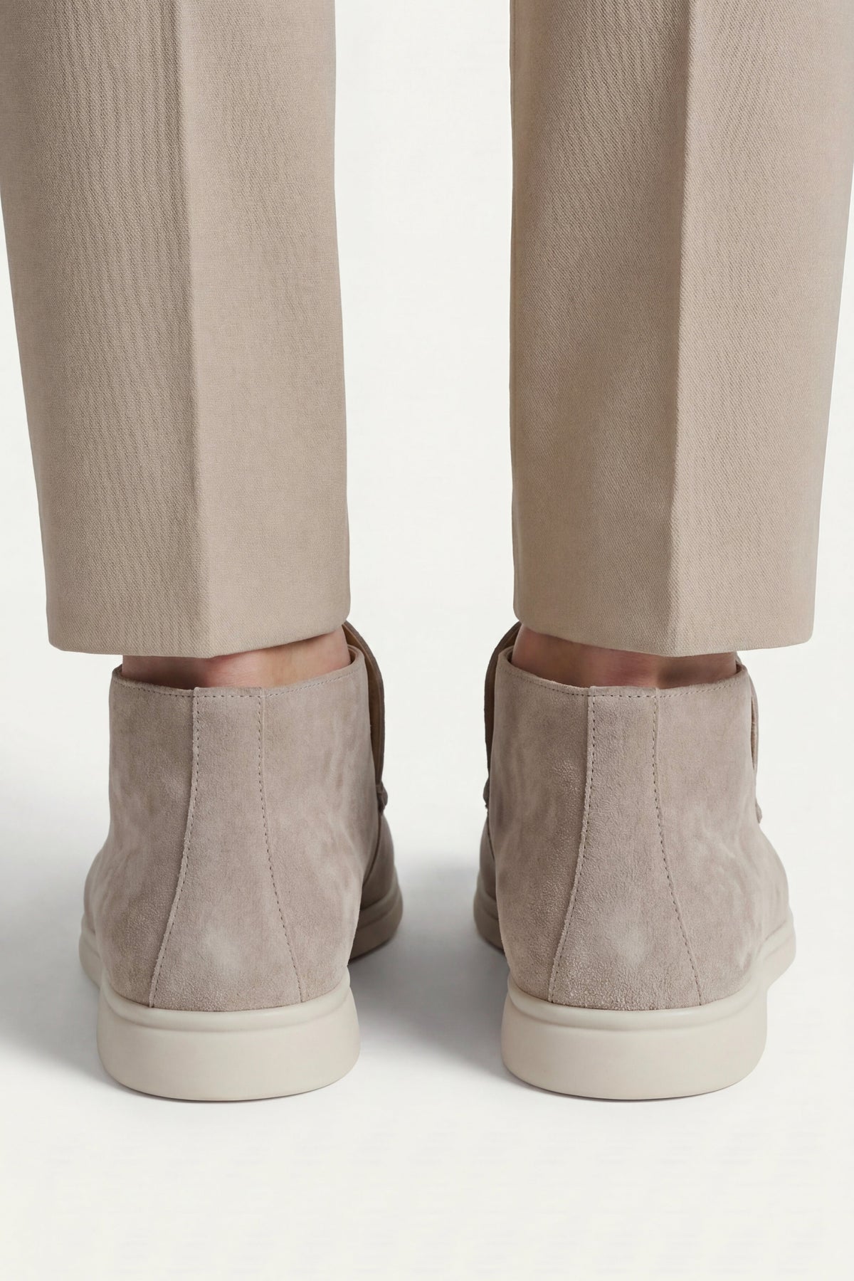 Mocassin Monaco en Daim – Taupe