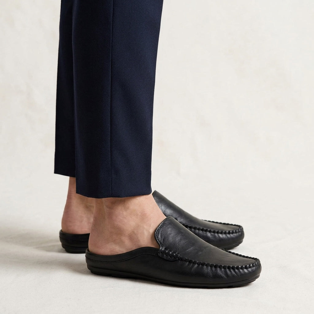 Mocassin Mule Cetara en Cuir