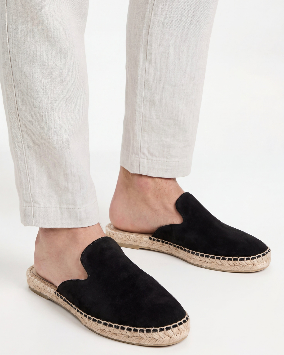 Mocassin Mule Portofino Yacht – Noir