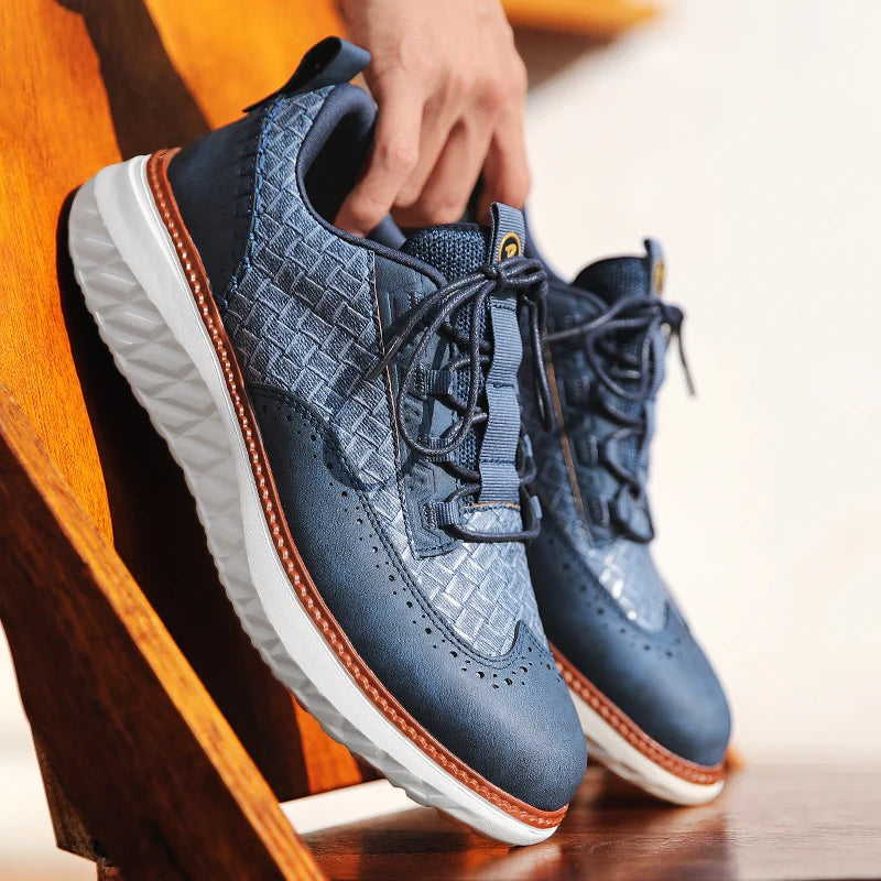 Sneakers Oxford Ridge en Cuir