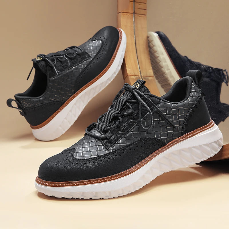 Sneakers Oxford Ridge en Cuir