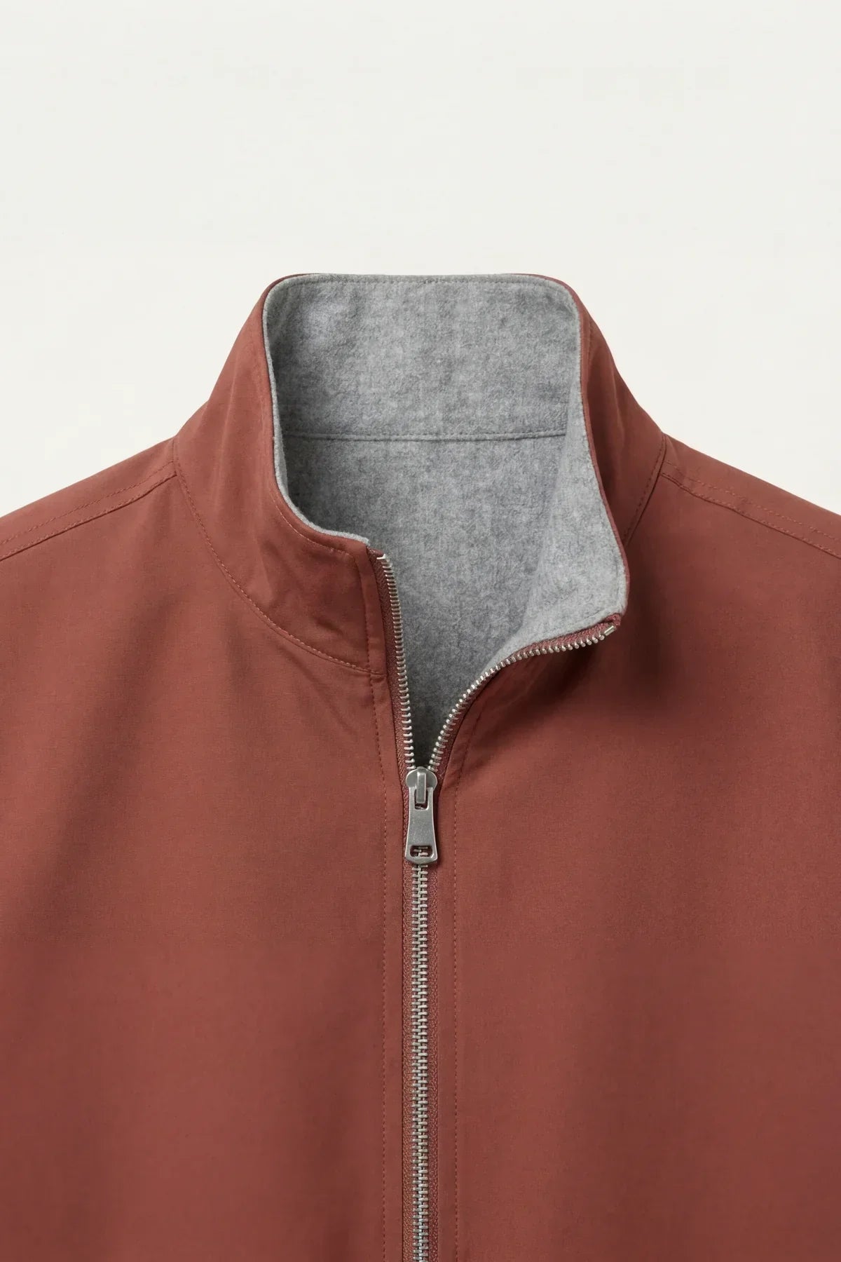 Veste technique terracotta