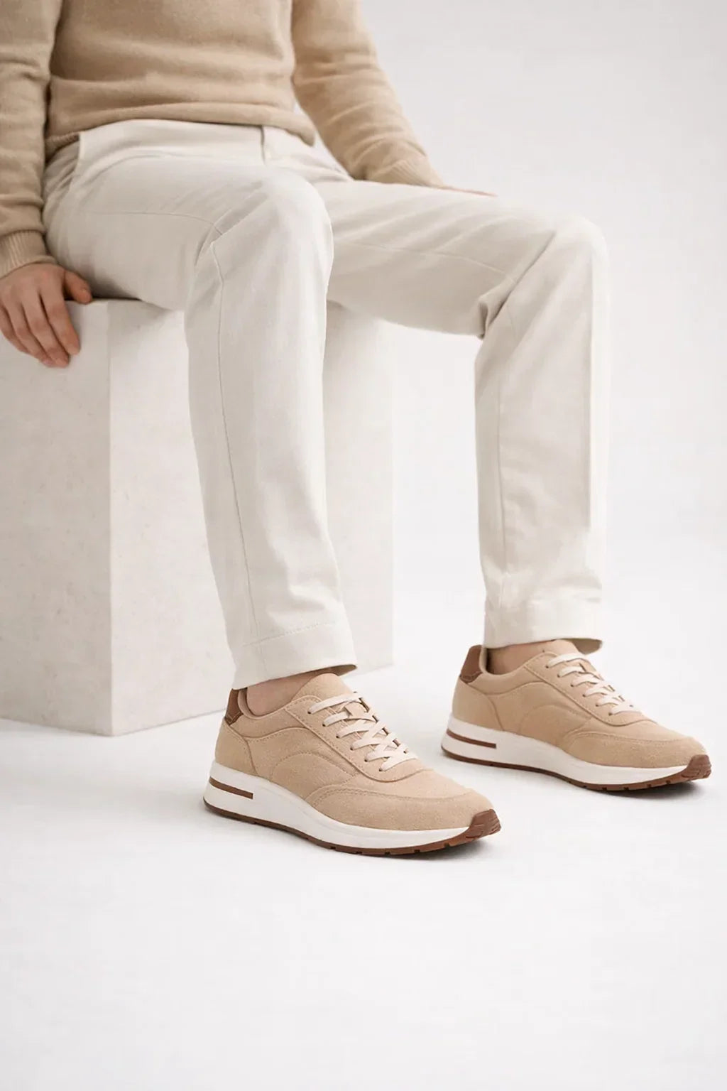 Sneaker beige