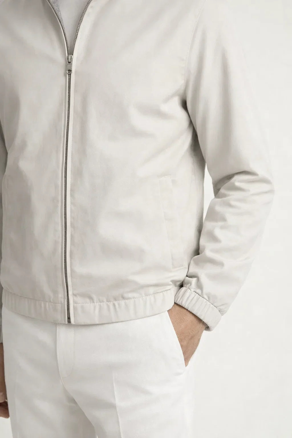 Veste technique ivoire