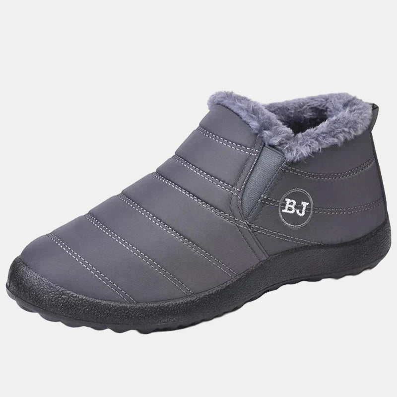 Waterproof Boots For Women | Quilted Fleece Lined Slip On Ankle